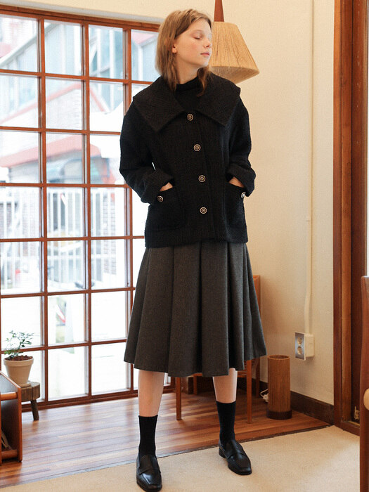 1.12 TWEED JACKET_BLACK