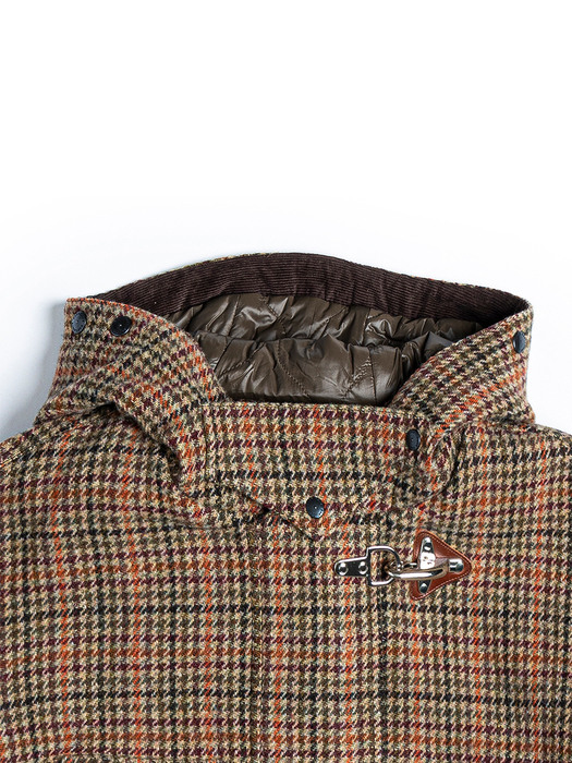 FIREMAN COAT / MULTI GUNCLUB CHECK