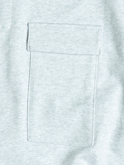 SCOUT PULLOVER SWEAT / WHITE MELANGE