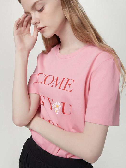Come as tee - pink