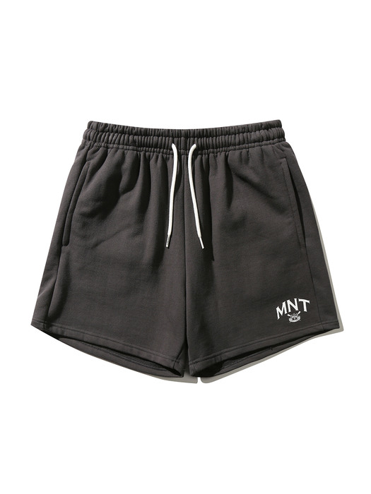 MNT Sweat Shorts(CHARCOAL)