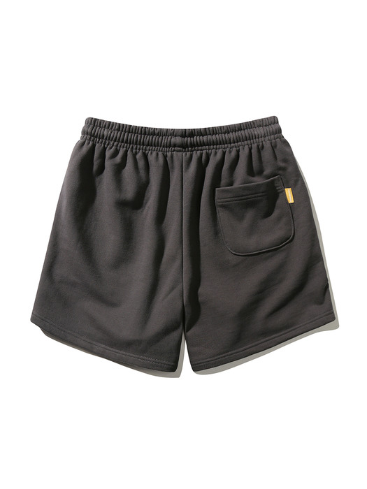 MNT Sweat Shorts(CHARCOAL)