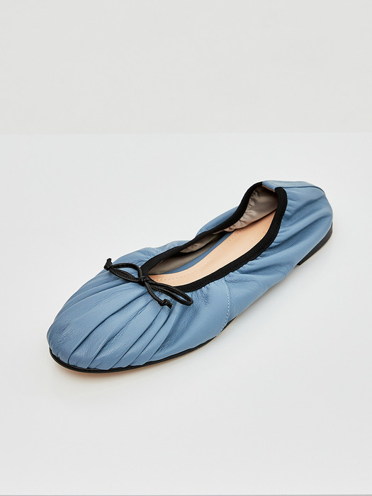 베일 발레리나 플랫 (Blue Veil Ballerina Flats)