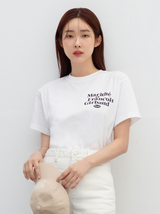 MARITHE DUO TEE white