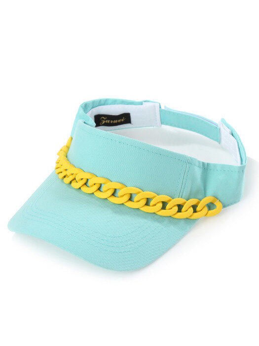 롤리팝 선 캡 모자 Mint&Yellow / ZBM5HTF5999015