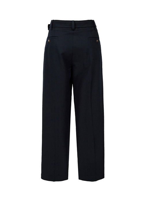 BELTED TROUSERS / NAVY