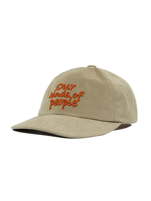 OUR KINDS OF PEOPLE CAP (KHAKI)