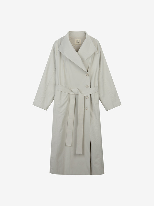 COTTON BLEND TRENCH COAT