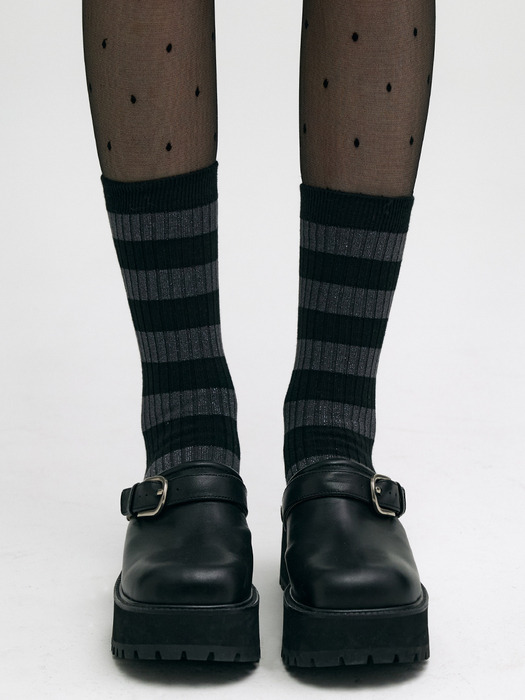 70S CLOGS_black plain