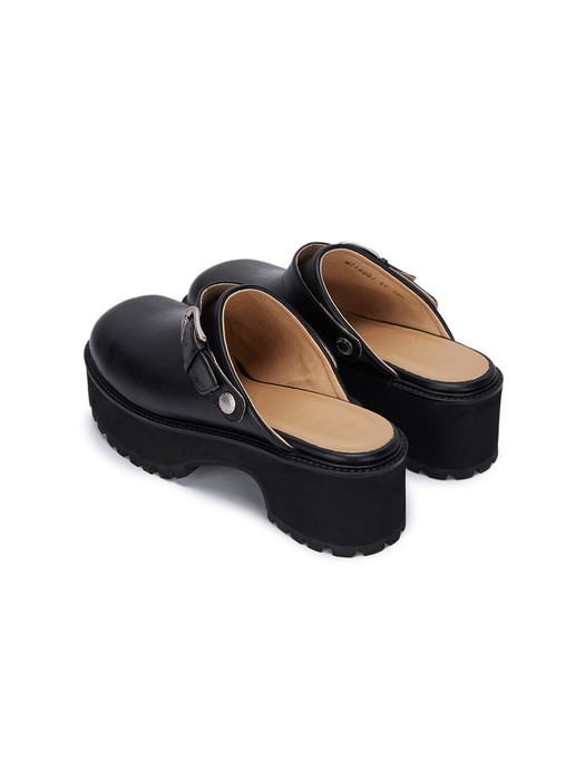 70S CLOGS_black plain