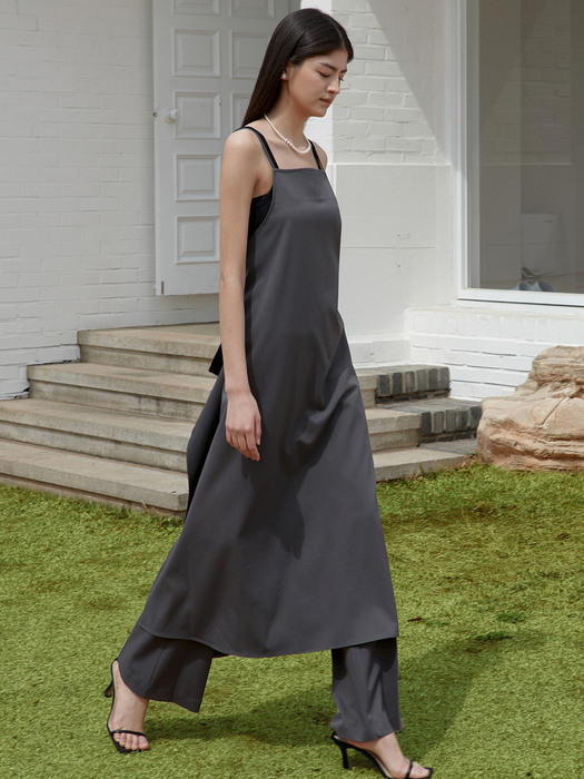 OU851 layering maxi OPS (charcoal)