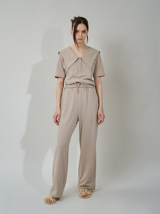 SHINE KARA OVERALL_BEIGE