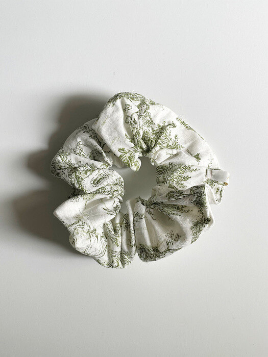 oar French Etoile Scrunchie [Green]