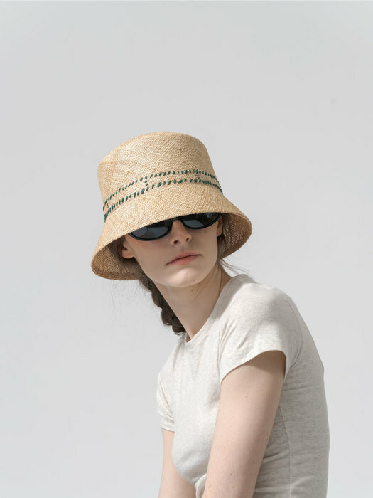 [Atelier LAMA] Block bucket hat