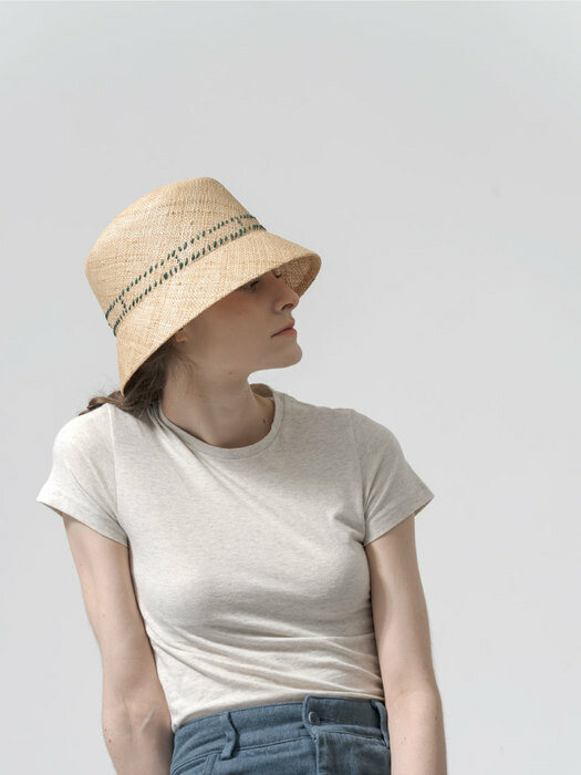 [Atelier LAMA] Block bucket hat