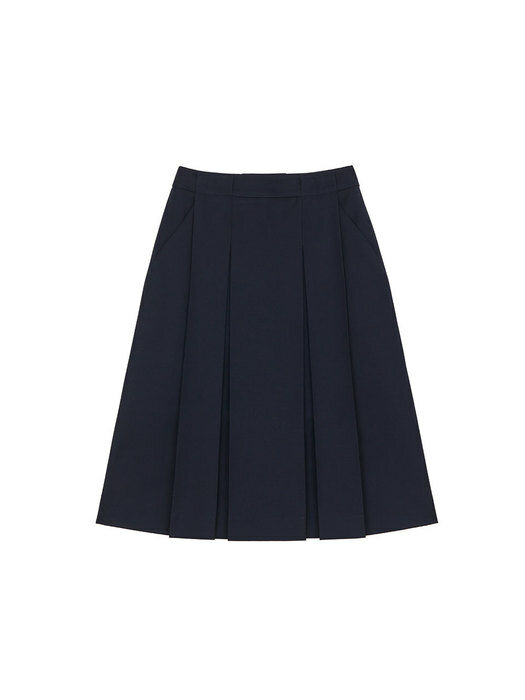 [EXCLUSIVE] neat pleats skirt (2colors)