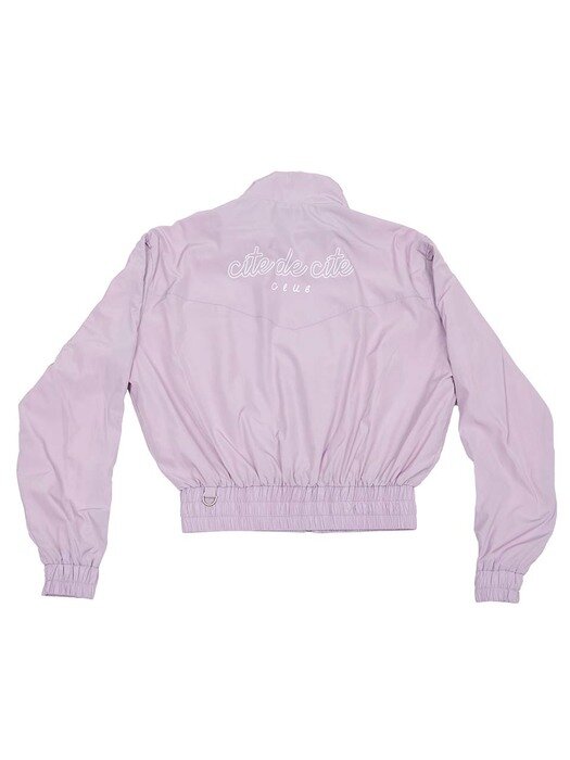 Frill point windbreaker_PINK