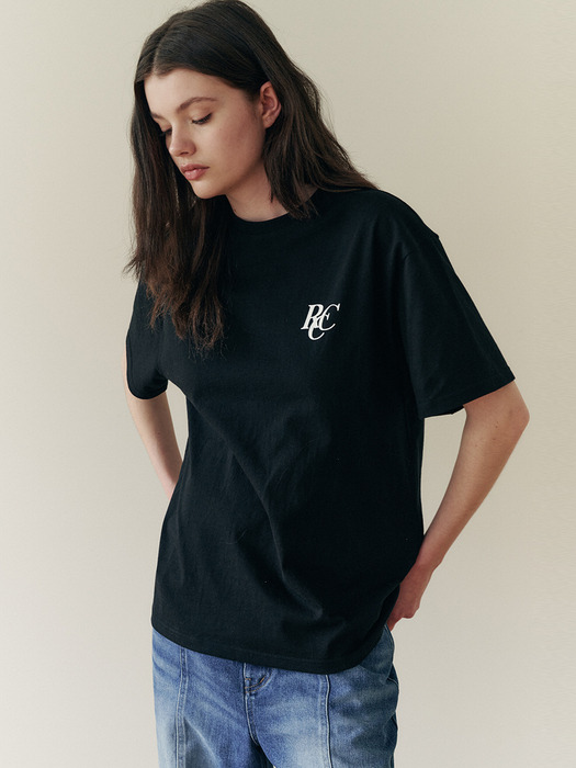 RCC Logo standard T-shirt [BLACK]