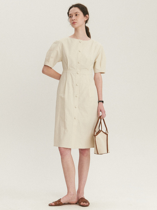 Natural Sleeve Dress_2color