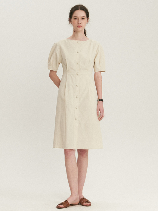 Natural Sleeve Dress_2color