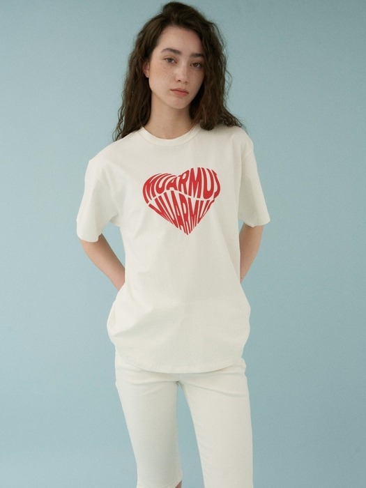 Muarmus Heart T-shirt [Red]