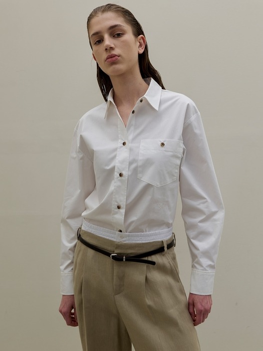 EDGAR CASUAL COTTON SHIRT (BL-4153)