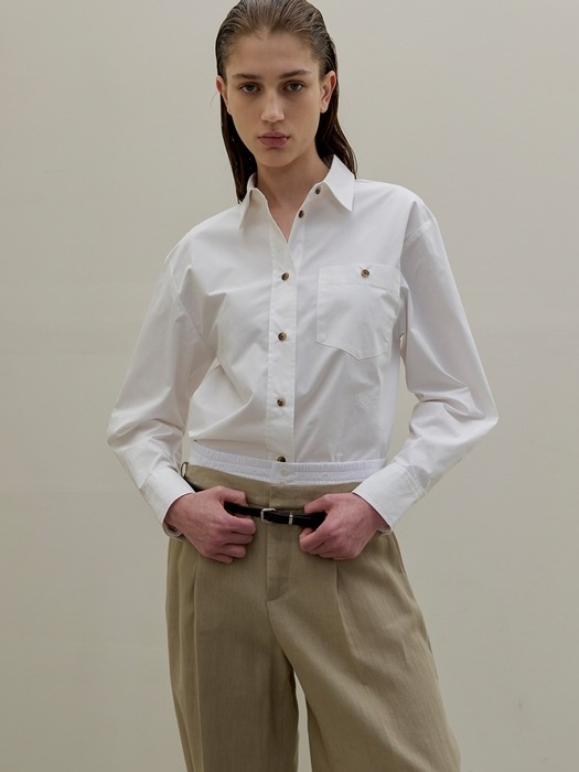 EDGAR CASUAL COTTON SHIRT (BL-4153)