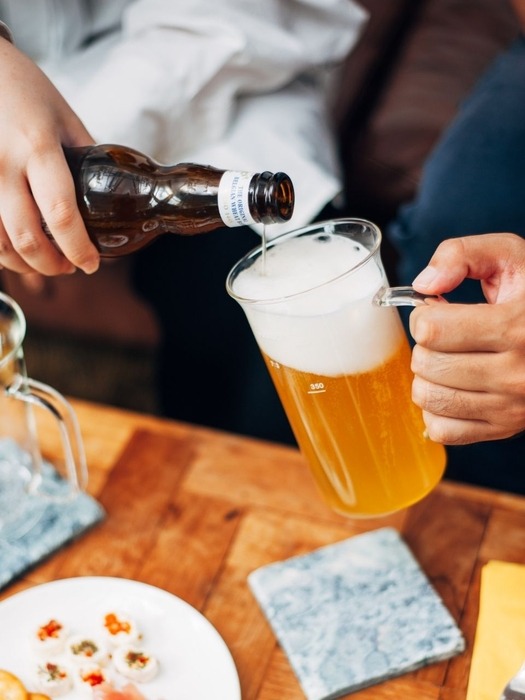 HARIO Crafts Science Beaker Glass & Beer Mug