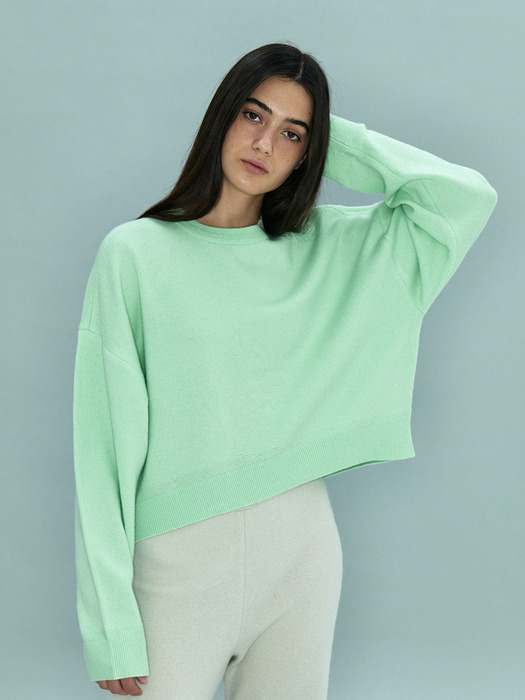 Cropped Sweater_D5WAW23103GRL