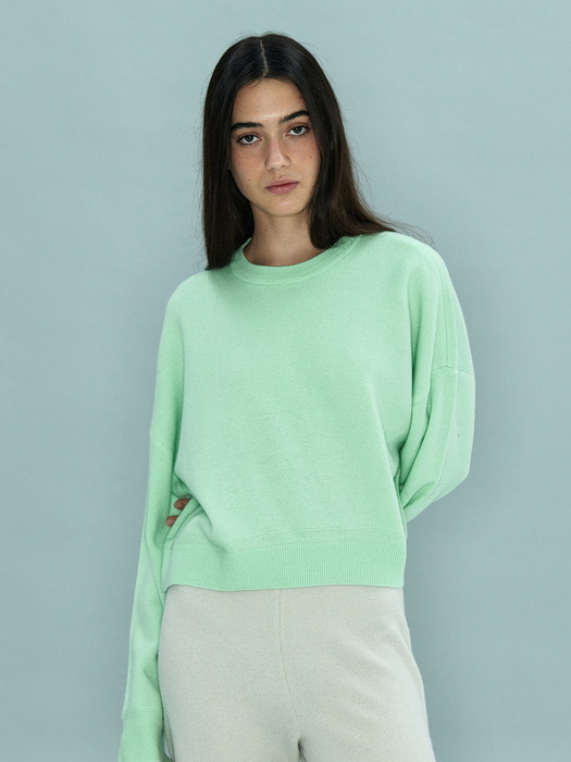 Cropped Sweater_D5WAW23103GRL