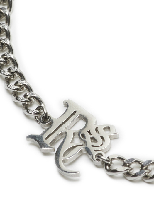 LOGO CHAIN BRACELET - SURGICAL STEEL