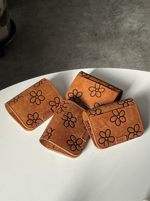 FOLDING WALLET_BROWN