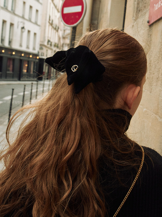 Velvet Ribbon Scrunchie_2colors