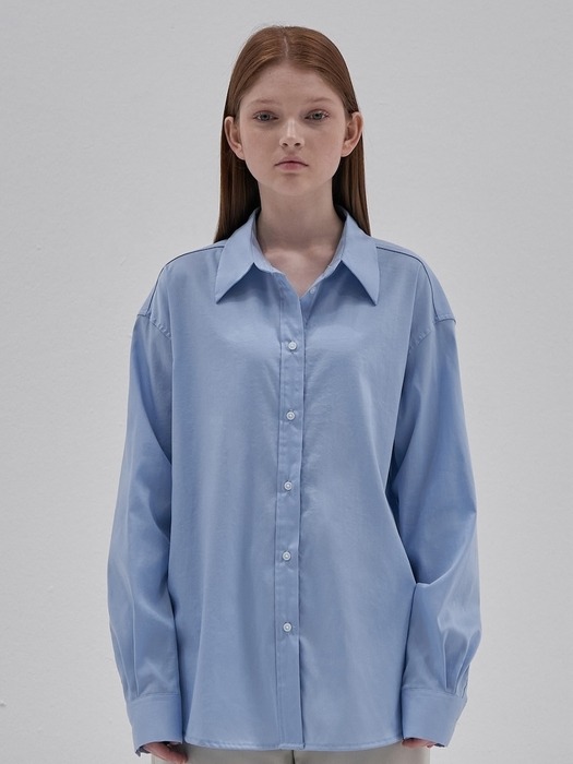 Wrinkle Free Classy Shirts_Sky Blue