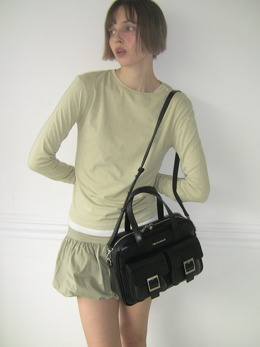 PK Middle Shoulder Bag (black)