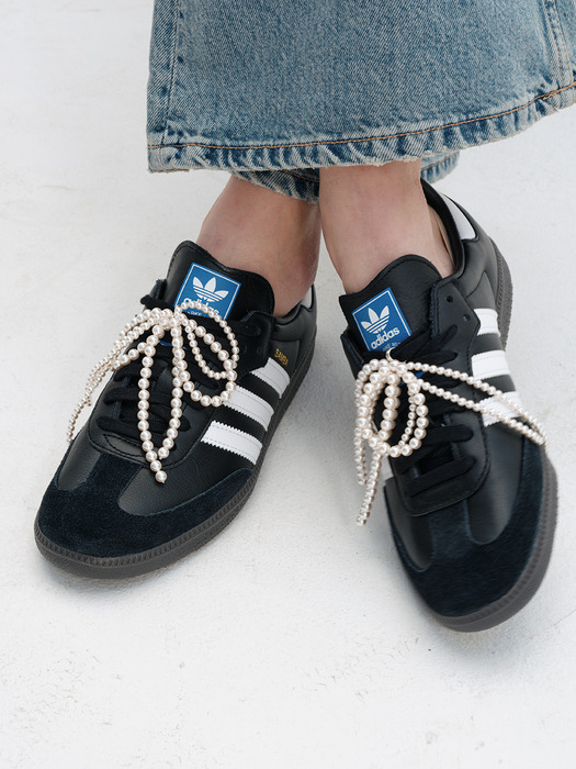 Pearl Tassel Shoelace Charms(set)