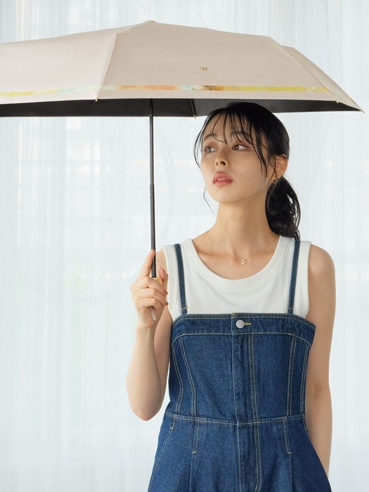 Wpc.양산 뉘앙스라인 암막 UV차단 3단양산 801-17733-102