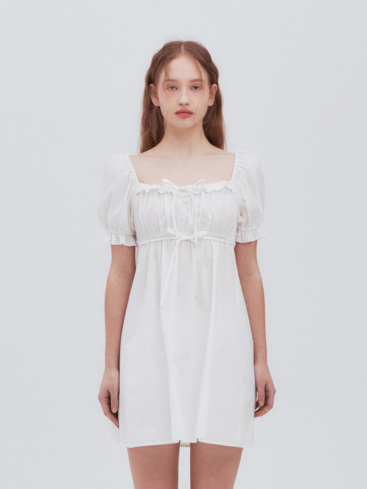 Petal dress (Ivory)