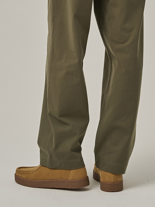 스웨이드 왈라비 모카신 (베이지)