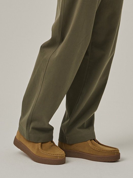 스웨이드 왈라비 모카신 (베이지)