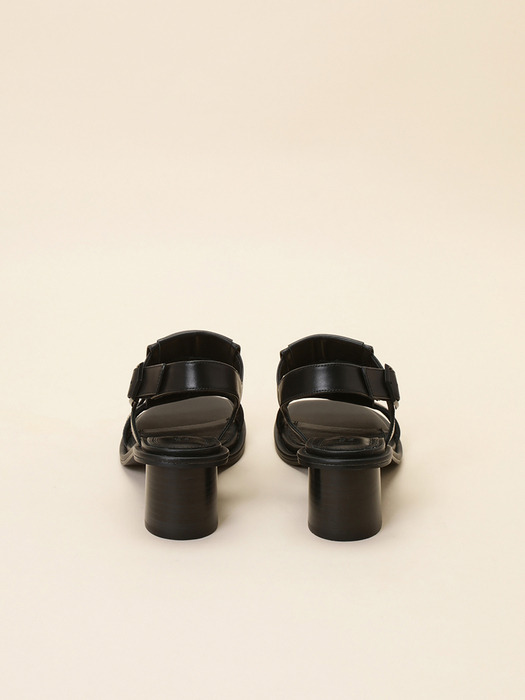 Slim tassel sandal(black)_DG2AM24043BLK