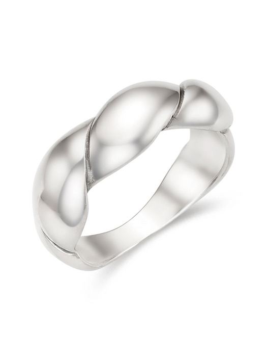 [silver925] twisted volume ring