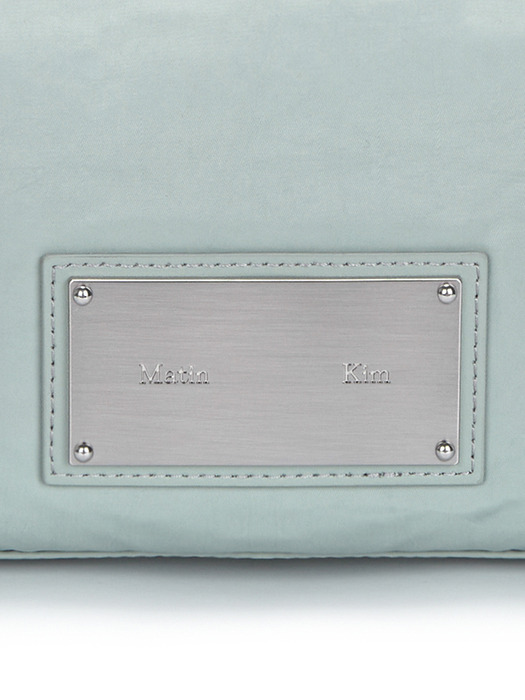 NYLON BOSTON BAG IN MINT