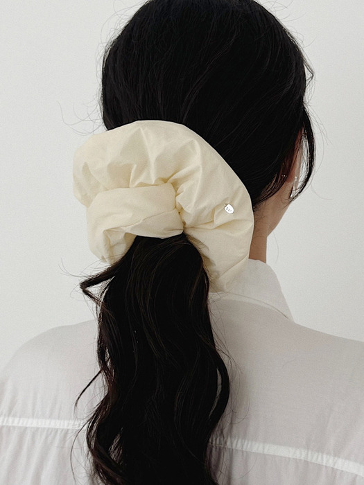 Cloud Volume Scrunchie [Cream]