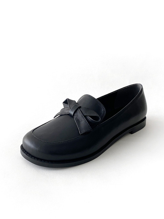 Frail cutie loafers_Black ODRD240028