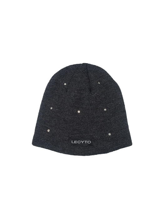 Cubic Logo Beanie_[Charcoal]