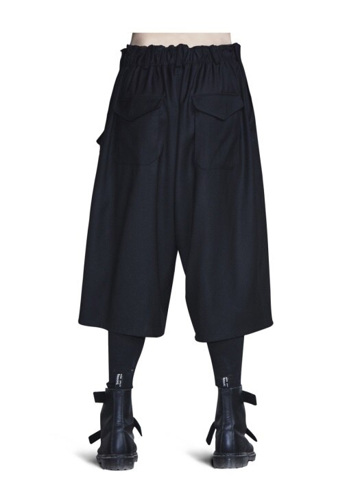CROPPED WIDE PANTS
