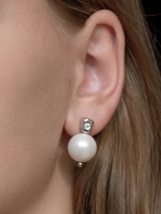 twinkle little stars with pearls earrings