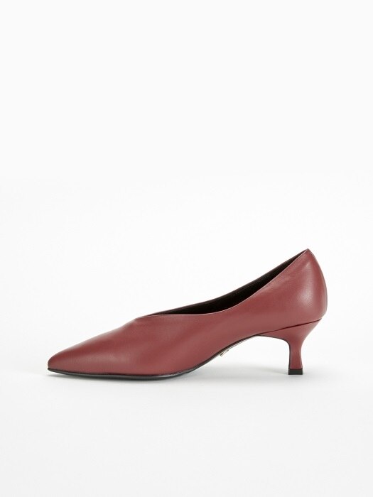 MIDDLE HEEL - BJPM521_BURGUNDY