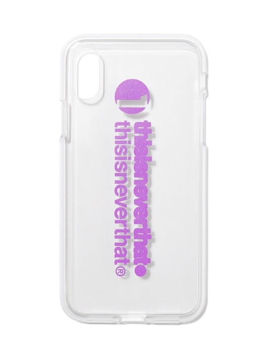 1-thisisneverthat iPhone Case (X,Xs) Purple